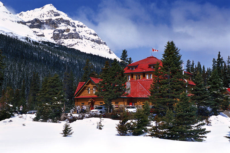 Simpsons Num Ti Jah Lodge Lake Louise Zewnętrze zdjęcie